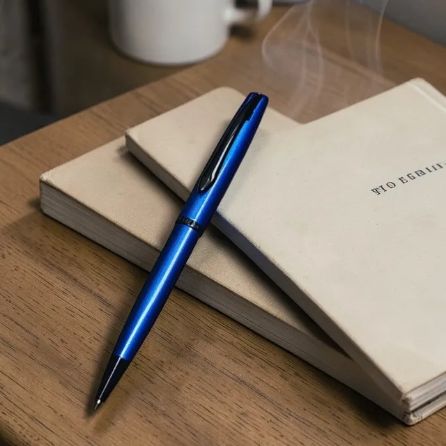 [JAZZ-AMARINA] Bolígrafo Metálico Jazz Noble Elegance (Aguamarina)