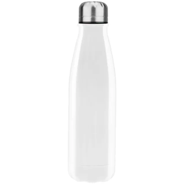 [M53-BLANCO] Botella Aluminio Deportiva Milano, 600ml (Blanco)