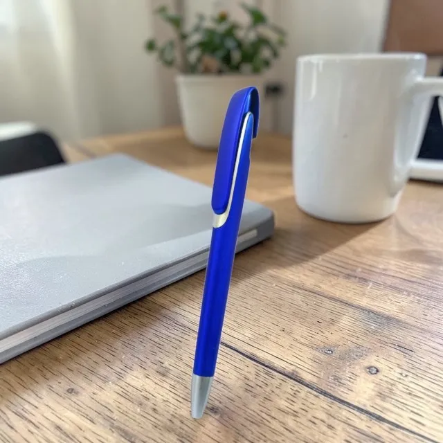 [BRIGHTON-AZUL] Bolígrafo Plástico Brighton (Azul)