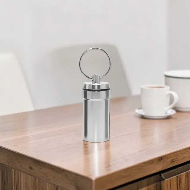 [BERLIN-ALUMINIO] Llavero Pastillero Berlín (Aluminio)