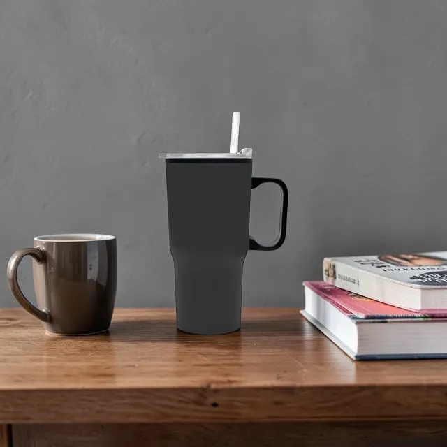 [VENECIA-NEGRO] Mug Térmico Venecia, 650ml (Negro)